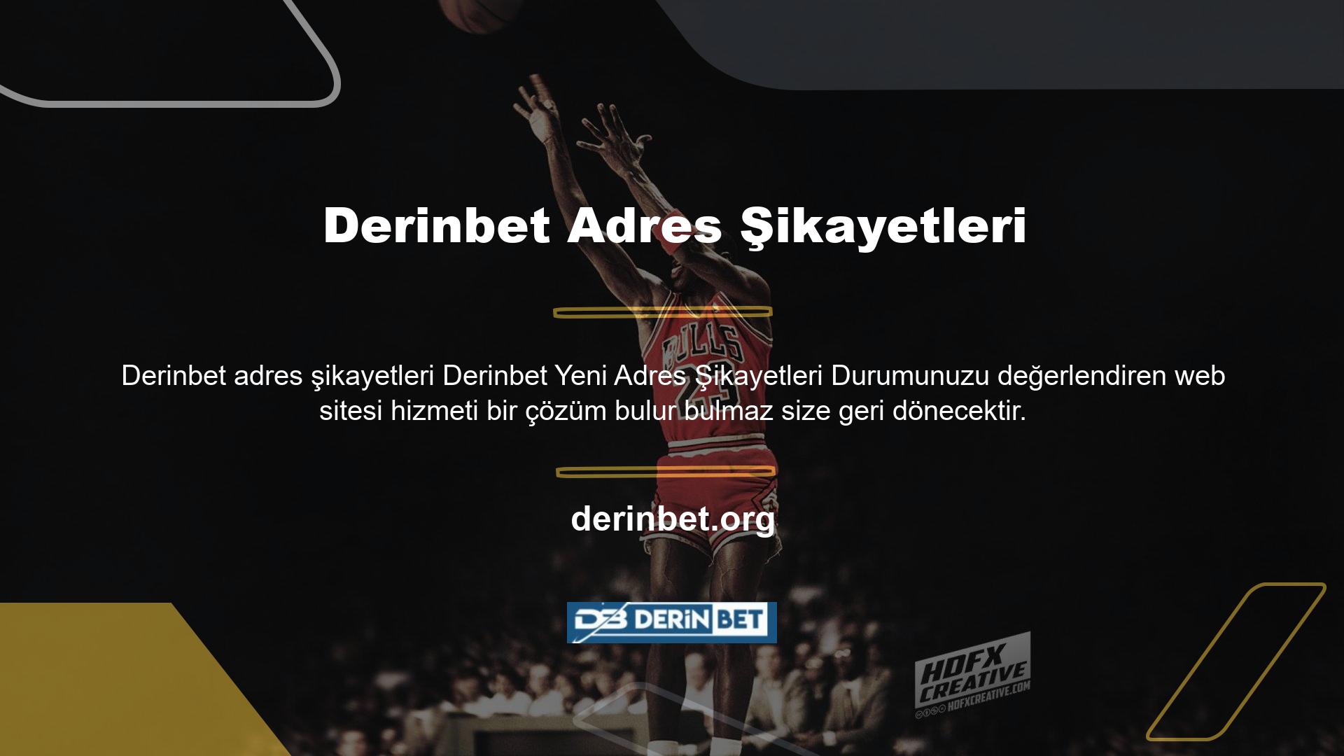 Derinbet Mevcut Oturum Açma Adresi